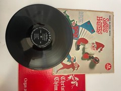 Lot Of 4 Christmas Albums Holiday LP 33RPM Julie Andrews Santa’s Helpers