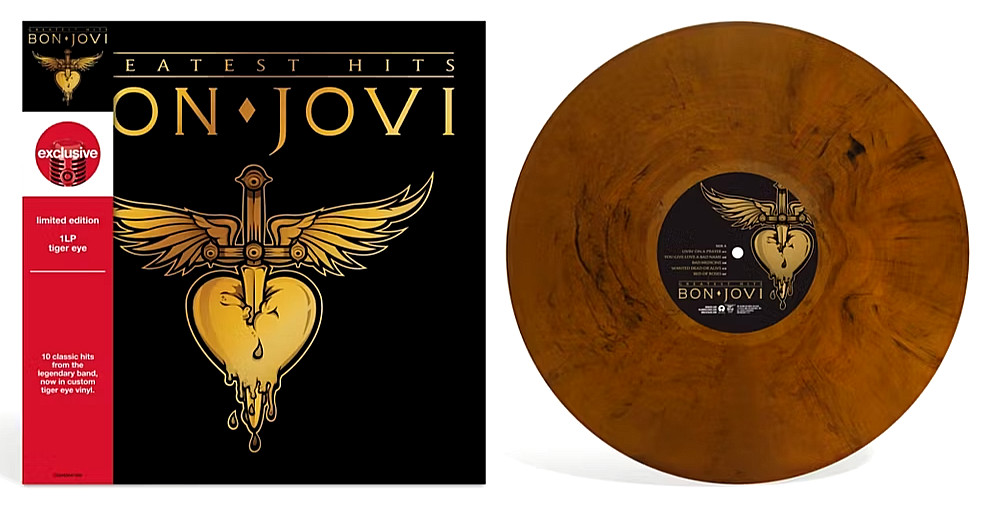 BON JOVI – Greatest Hits Tiger Eye Colored Vinyl Ltd Edition Sealed Runaway NEW