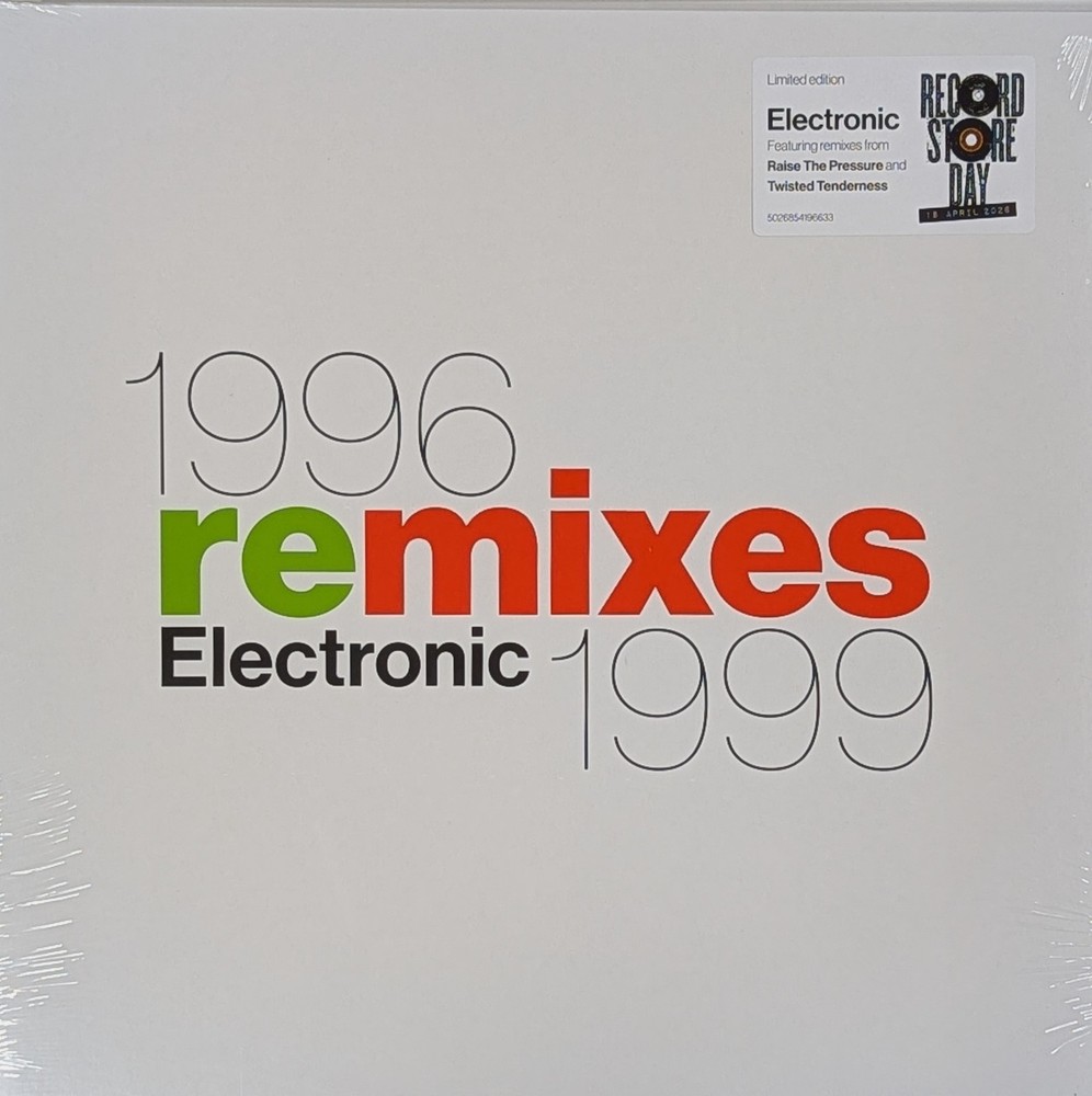 ELECTRONIC 1996 Remixes 1999 SEALED limited EP RSD