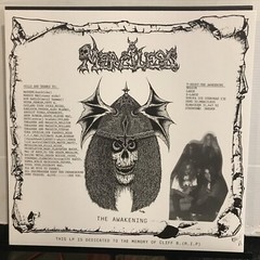 Merciless – The Awakening LP 2023 Osmose Productions OPLP087half [Black/Red] NEW