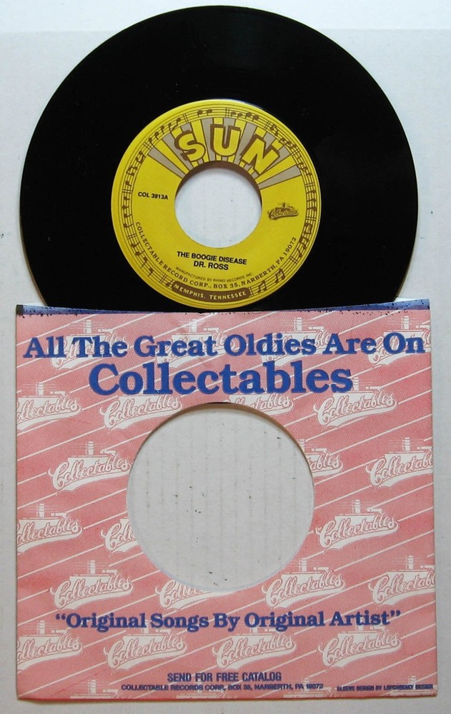 DR. ROSS / JUKE BOX BOOGIE / BOOGIE DISEASE / SUN COLLECTABLES COL-3913 / MINT