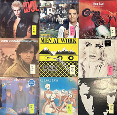 You pick – 70’s & 80’s Rock/Pop Vinyl Records LP – Madonna, Whitney, Billy Idol
