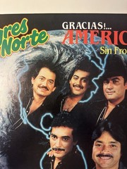 Los Tigres Del Norte – Gracias America Sin Fronteras (1 x LP, 1989 MX, EX)