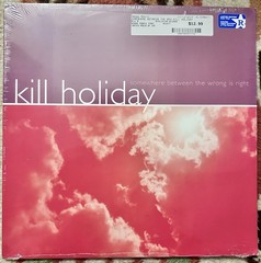 Kill Holiday Vinyl Somewhere Between Wrong Is Right. Purple Opaque Vinyl Sealed