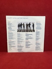 Huey Lewis And The News FORE! LP Vinyl Record 1986 Chrysalis OV 41534