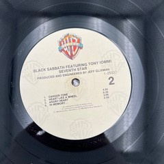 Black Sabbath Seventh Star LP VG Warner Bros 1-25337 1986 Tony Iommi Clean Vinyl