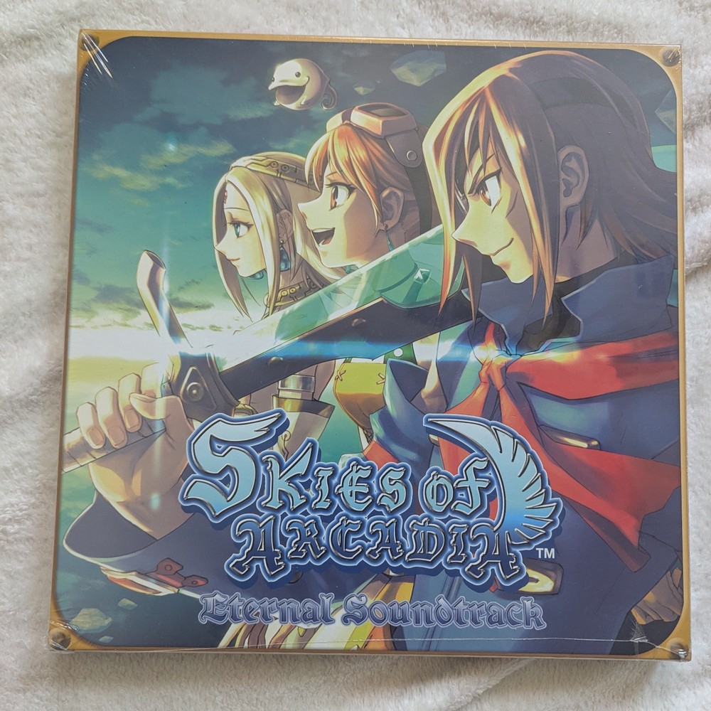 Skies of Arcadia Eternal Soundtrack Vinyl 2021 Print SEGA Nintendo VGM Gaming