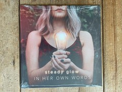 In Her Own Words: Steady Glow vinyl LP Mint 2022 InVogue IVR-126 Green Smoke
