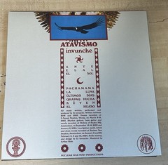 INVUNCHE (ATAVISMO) ANCESTRAL BLACK METAL. NEW SEALED VINYL