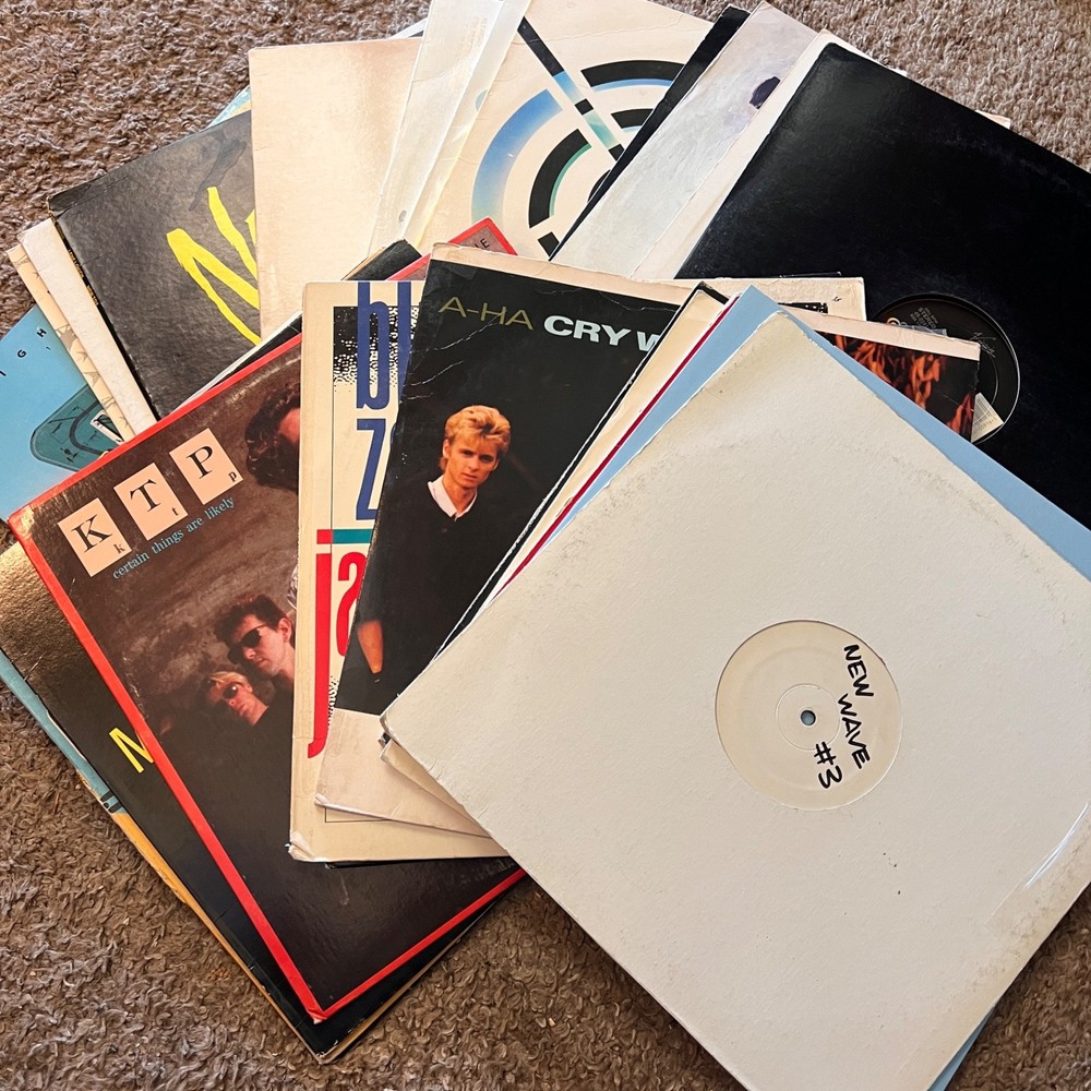 Lot of 25**SYNTH POP / NEW WAVE** dj vinyl