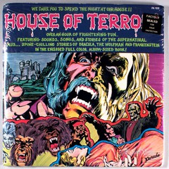 House of Terror! (1982) [SEALED] 2-LP Vinyl + BOOK • Halloween, Dracula, Wolfman