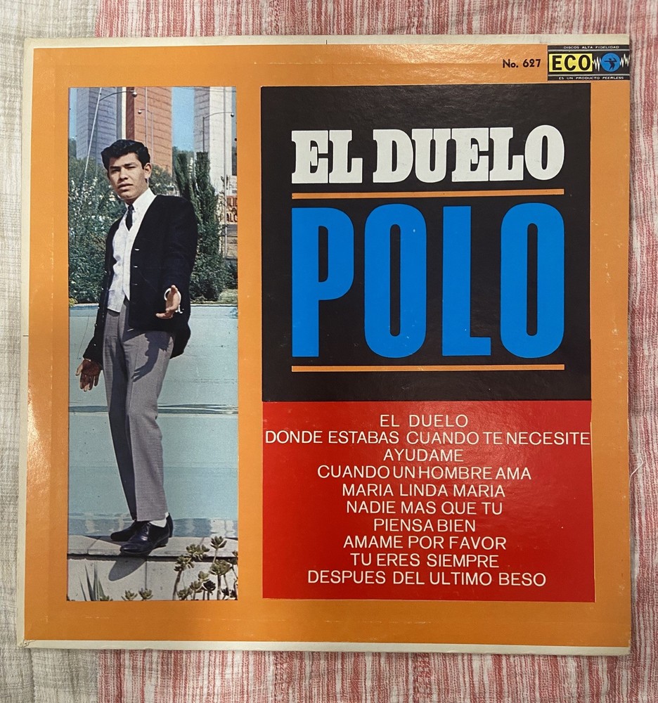 Polo– El Duelo ECO No. 627 *Rare* (1970) Latin Rock Vinyl