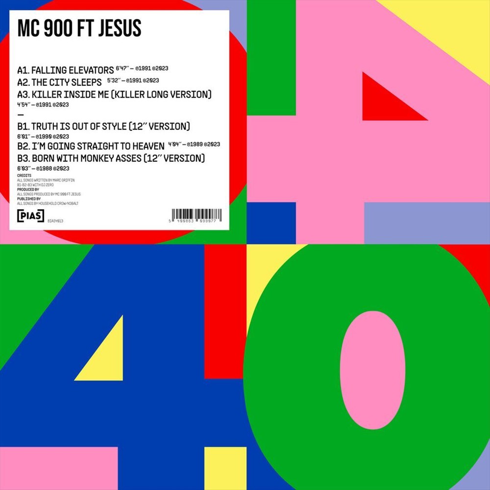 MC 900 FT. JESUS [PIAS] 40 NEW 12 INCH VINYL SINGLE