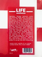 LIFE SENTENCE S/T LP Punk Rock HARDCORE Compilation REISSUE White Vinyl IMPORT