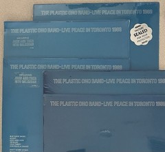 John Lennon Plastic Ono Band Live Peace In Toronto 1969 + Calendar RARE SEALED!