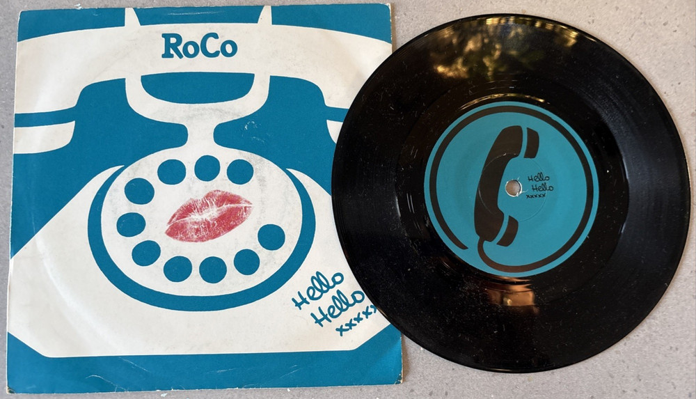 ROCO – Hello Hello xxxx : 7″ Vinyl Single : Straight 8 Records : 1983