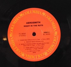 Aerosmith–Night In The Ruts-2014 Columbia RSD Numbered 180g Remaster Vinyl LP