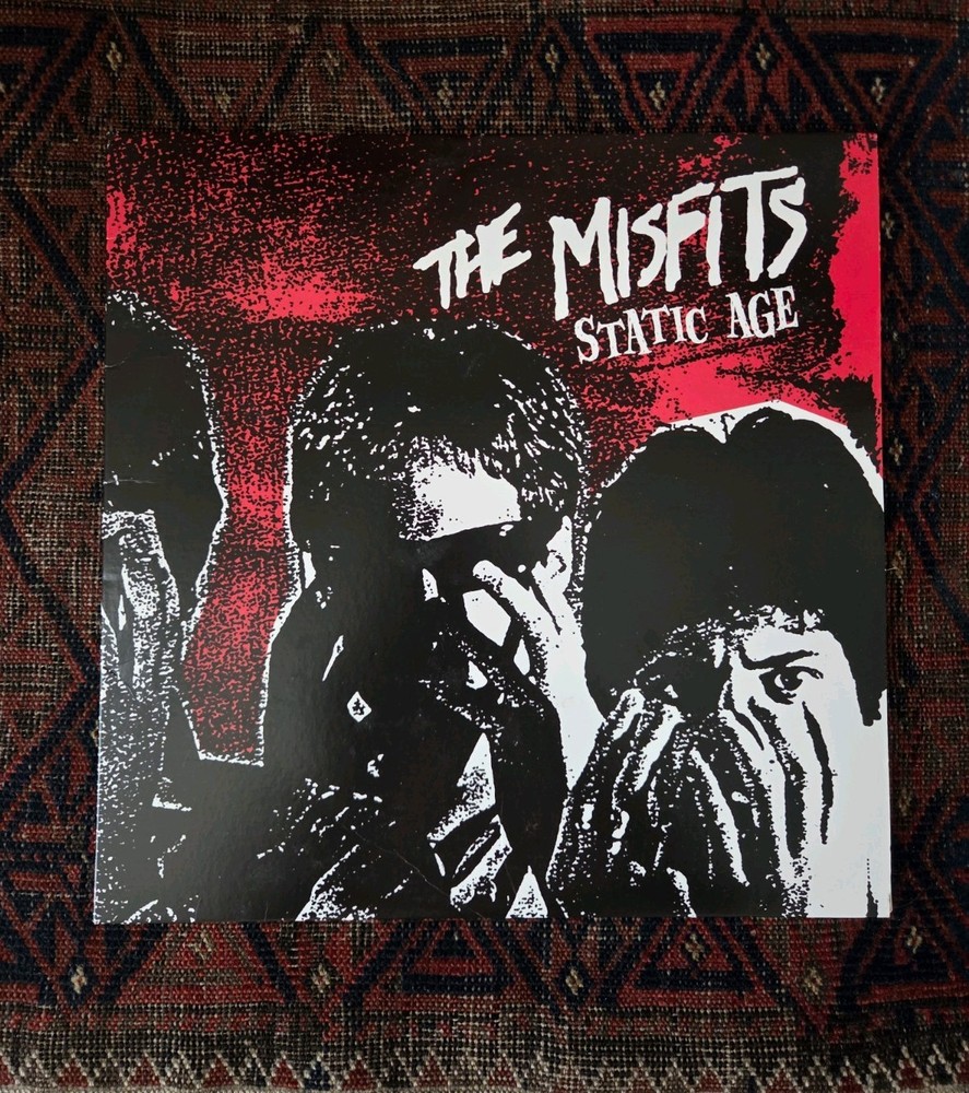 The Misfits Static Age Black Vinyl Caroline Records Near Mint