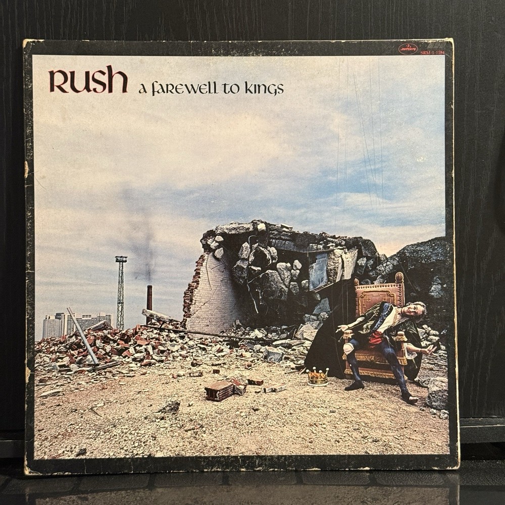 RUSH A Farewell to Kings 1977 Mercury 1st Press A1/B1 JAMF Xanadu SRM-1-1184 VG+