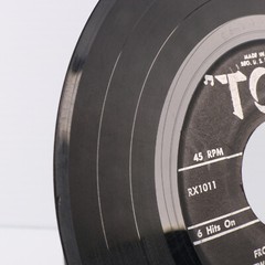 Tops Orchestra – Frosty The Snowman & 5 More Christmas Hits 45 rpm Record RX1011