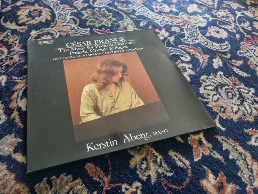 LP – Franck – Prelude, Chorale & Fugue / Piano – Kerstin Aberg / IMPORT NM – LP