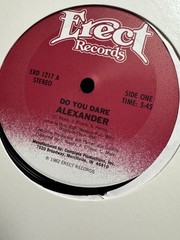 *VERY RARE* Alexander O’Neal ~ PLAYROOM & DO YOU DARE? ON ERECT RECORDS 1982