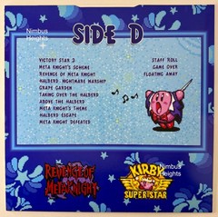 Kirby Superstar Vinyl Record Video Game Soundtrack 2xLP SNES VGM OST With Flexi!