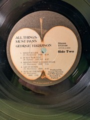 George Harrison All Things Must Pass Apple STCH 639 No Poster All Inner Sleeves