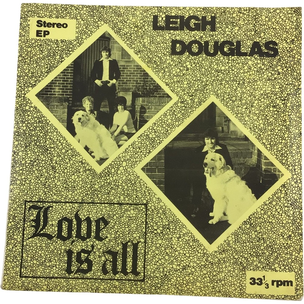 Leigh Douglas Love Is All Four Track EP 7″ Vinyl Record 33 1/3 RPM 1976