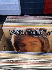MYSTERY VINYL RECORDS Music Albums, LP Bulk Lot of 10 Vintage w/ Sleeves, G-VG