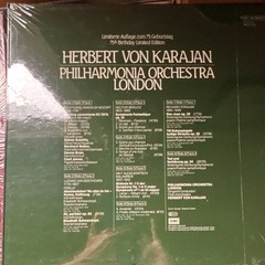 EMI HERBERT VON KARAJAN 75TH BIRTHDAY LIMITED EDITION SEALED VINYL LP