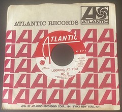 promo MC5 Tonight / Looking At You 1969 Atlantic 45-2678 plays NM