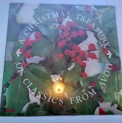 1985 Avon Christmas Treasury LP Dolly Parton Elvis Bing Crosby Nat King Cole Shr