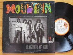 Rare Vintage Vinyl-MOUNTAIN-Flowers Of Evil-Windfall Records-WINDFALL 5501-NM