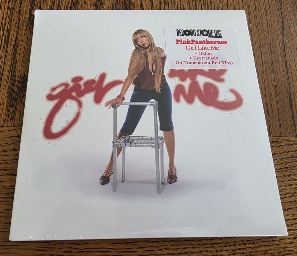 PinkPantheress Girl Like Me RSD 2026 Warner Transparent Red Colored Vinyl LP