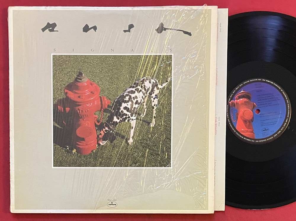 RUSH~SIGNALS LP (1982) ORIG PRESS VG+ MERCURY SRM-1-4063