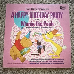 Disneyland Winnie the Pooh Birthday Party ST-3942 12″ Vinyl LP