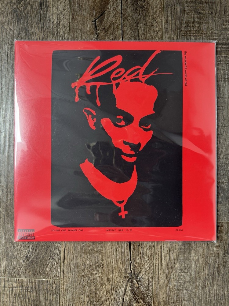 PLAYBOI CARTI Whole Lotta Black in Red Color Vinyl Record IVC Edition – 207/3000
