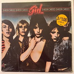 GIRL – SHEER GREED LP SEALED 1980 NJZ 36490 GOLD PROMO STAMP GLAM ROCK