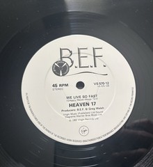 HEAVEN 17 Temptation special Dance Mixes 12″ Vinyl LP Virgin 1982 1st Press