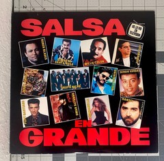 Salsa En Grande 1991 LP Sony USA GCL-80699 Compilation RARE🔥