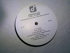 CONCORD JAZZ LP RECORD CJ 16/LA 4/SELF TITLED /1976 JAZZ/ NEAR MINT VINYL