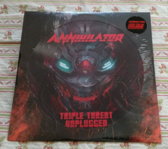 ANNIHILATOR – TRIPLE THREAT UNPLUGGED – LIMITED EDITON RSD 2020 LP P/D**MINT S/S
