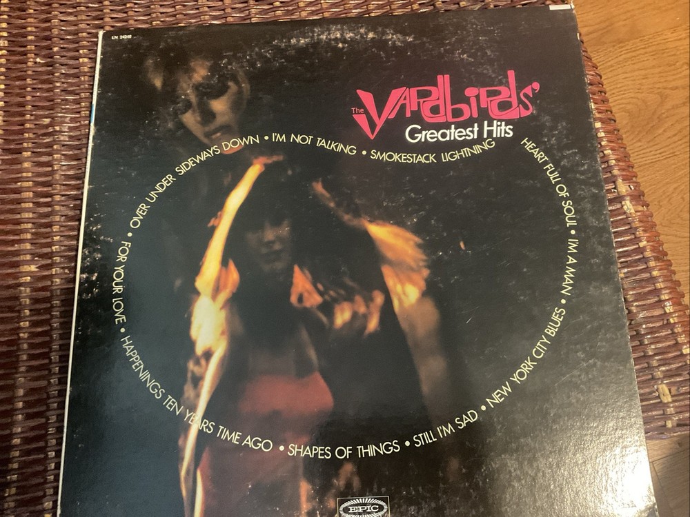 THE YARDBIRDS 1967 Greatest Hits, EPIC True-Mono LN24246, First Press, Beck Page
