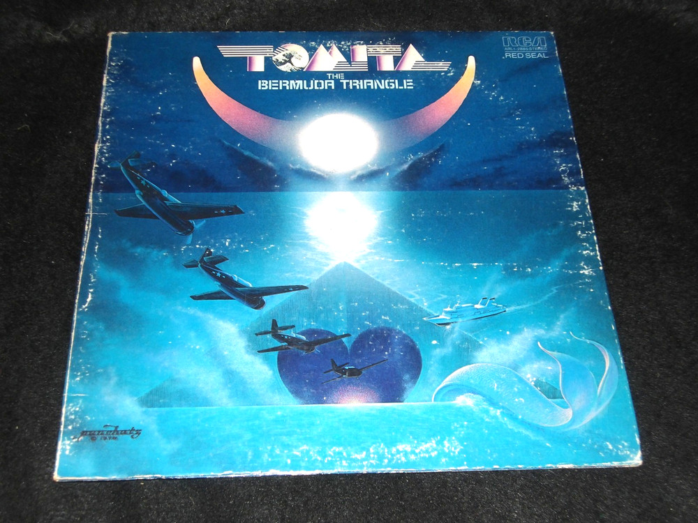 Pink Vinyl GATEFOLD Isao TOMITA Electronica LP 79 RCA Red Seal BERMUDA TRIANGLE