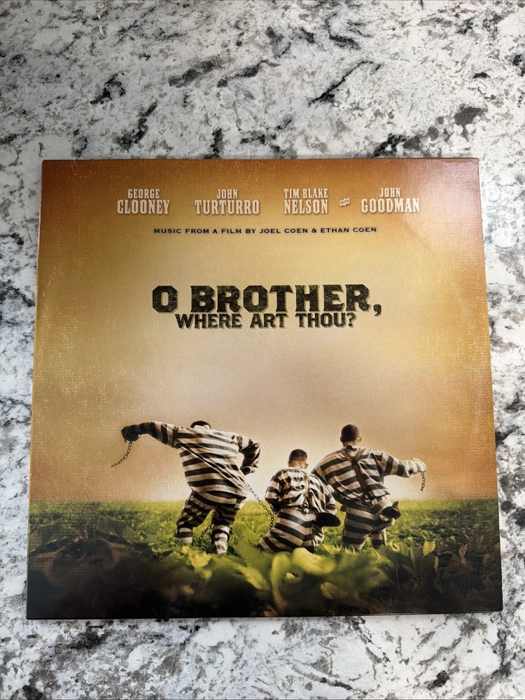 VG ++ O Brother, Where Art Thou Soundtrack Orig. 2003 2xLP Cohen Brothers