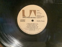 Johny Winter Austin Texas UA-LA-139-F , 1968 Live Texas Blues
