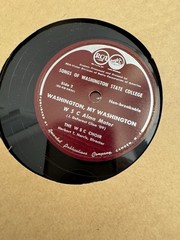 RARE! 78RPM Songs of Washington State College Album Set 10″ RCA Victor Cougs