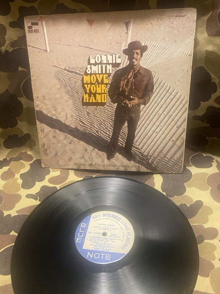 LONNIE SMITH “Move Your Hand” 1970 Blue Note LP (1st press/RVG / STEREO