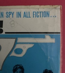 RARE DR. NO Picture Sleeve 45 VG+ JAMES BOND John Barry Ultrasonic